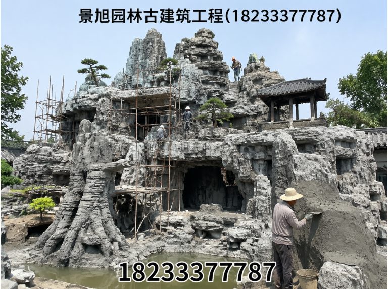 唐县仿古牌楼展示图